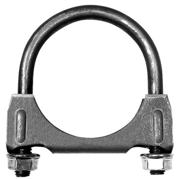 Ap Exhaust (box of 100)CLAMP - SLOTTED HD 2 1/2IN, 3/8IN U-BOLT W/FLANGE NUT (QTY 339888